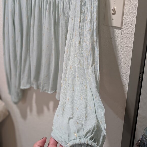 Wrangler Retro Long Puff Sleeve Blouse - Picture 3 of 7